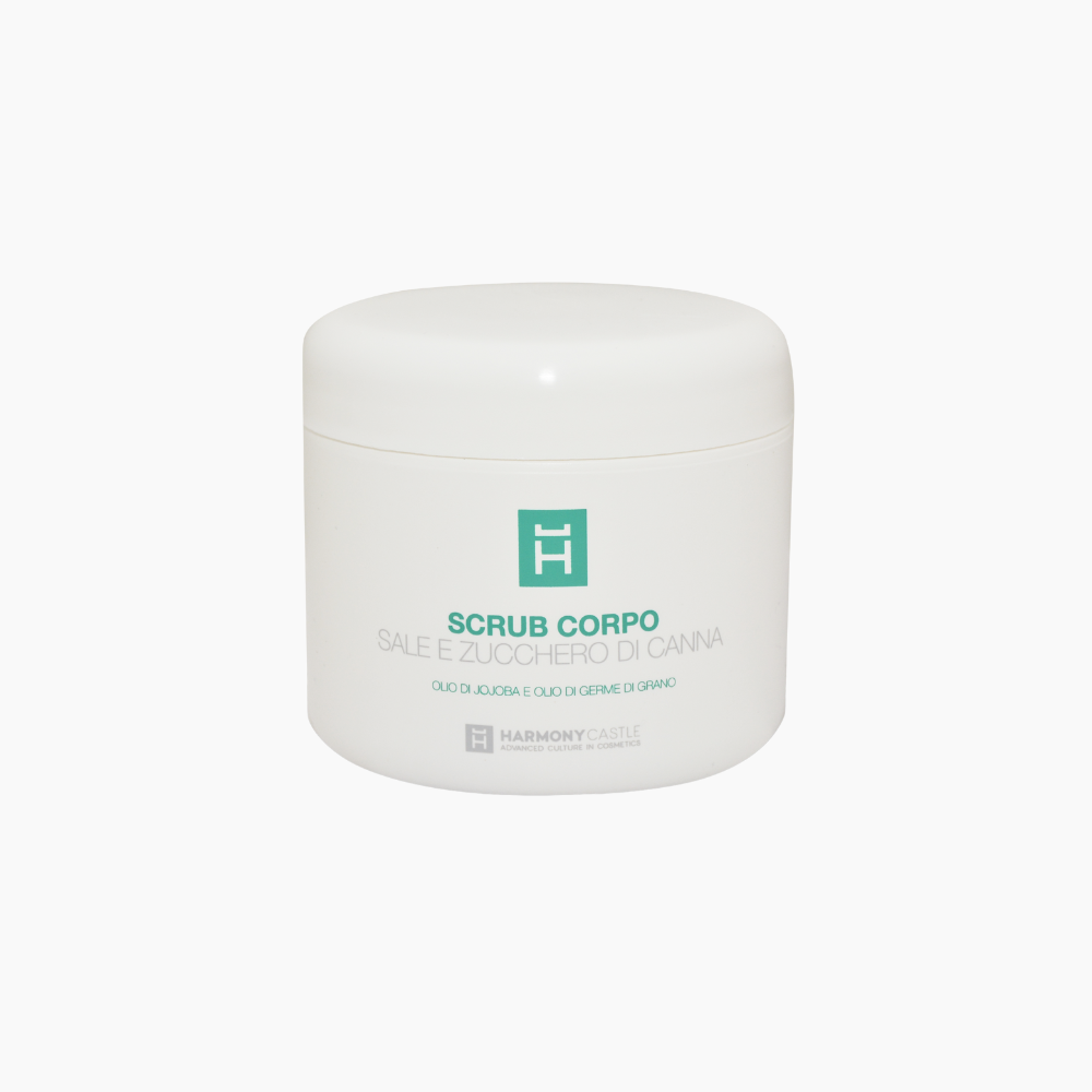 Scrub Corpo Sale E Zucchero Di Canna